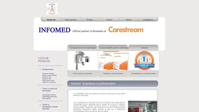 Infomed - Partener Carestream in Romania