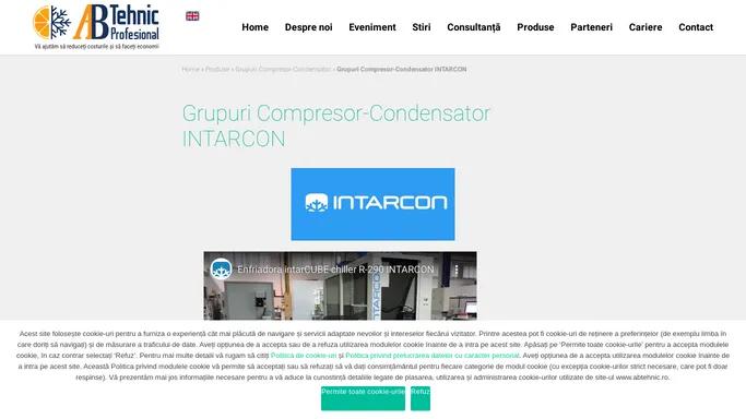 Grupuri Compresor-Condensator INTARCON | AB Tehnic Profesional