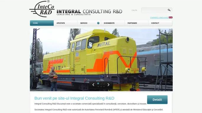 Integral Consulting R&D