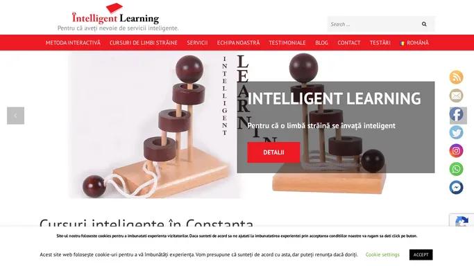 Home - Intelligent Learning - Invata engleza - Cursuri de limbi straine