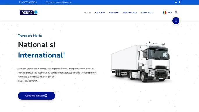 IREUPS- Transport National si International