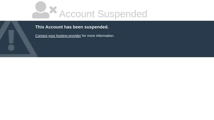 Account Suspended