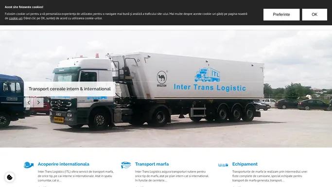 Inter Trans Logistics | Transport marfa generala, intern si international