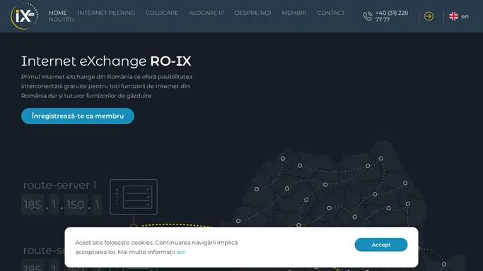Internet eXchange Romania | IX.RO