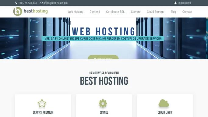 Gazduire web hosting premium - Best Hosting