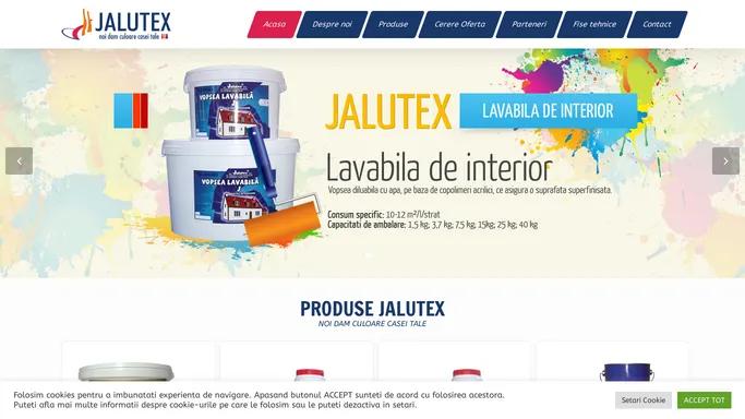 JALUTEX - Producator de vopsea, vopsea lavabila, vopsele pe baza de ulei, vopsele alchidice, grund, diluanti si lac pentru lemn si piatra