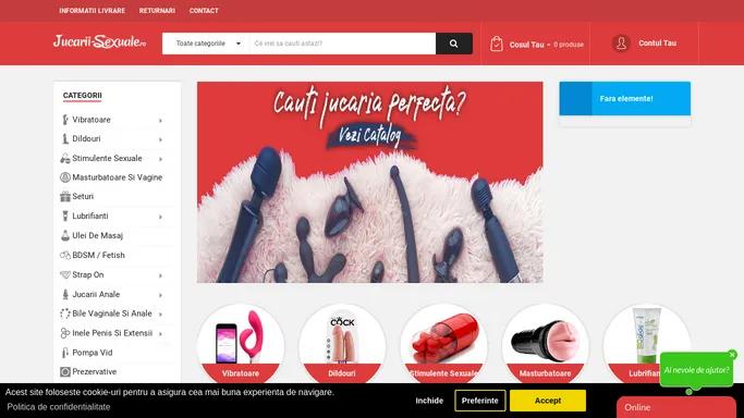 Jucarii-Sexuale.ro - Sex Shop cu livrare Discreta si Rapida