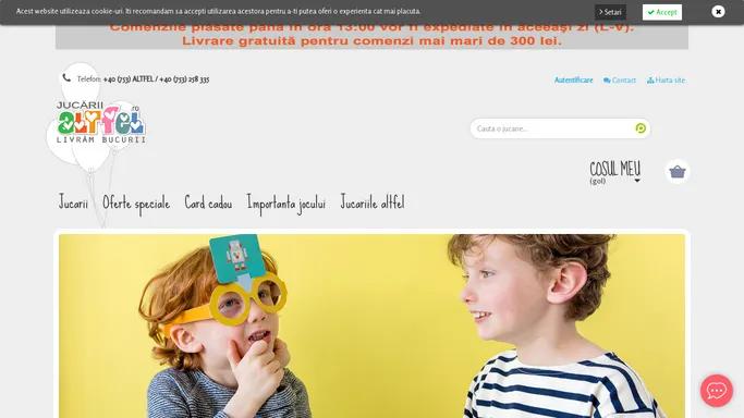 Jocuri si jucarii ecologice pentru copii | JucariiAltfel.ro - jucariialtfel.ro