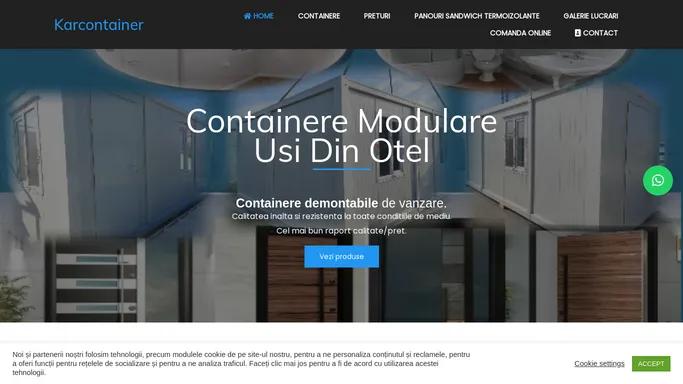 Containere modulare | Containere demontabile | Preturi de importator