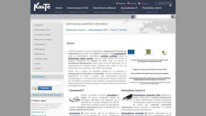 Consultanta IT | Externalizare IT | Outsourcing | Software - Externalizare IT Index