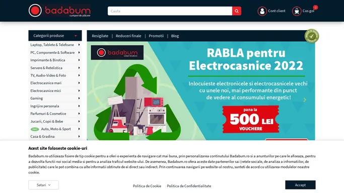 Badabum.ro - Electrocasnice, Electronice & IT online