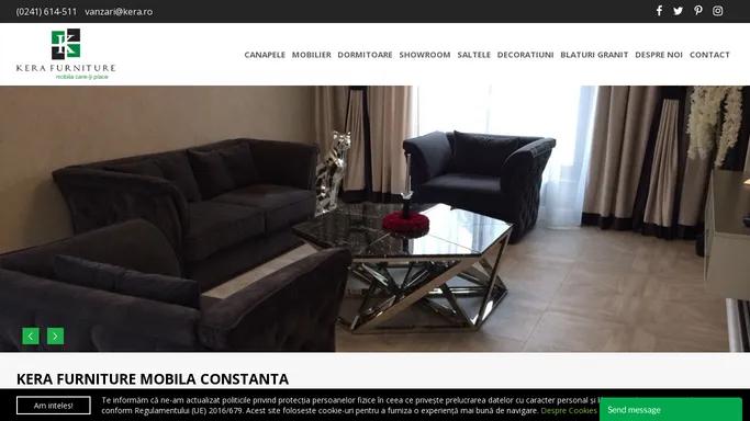 Mobila Constanta la Comanda - Magazin Kera Furniture