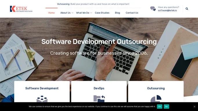 Software Development Outsourcing Company - Ketek