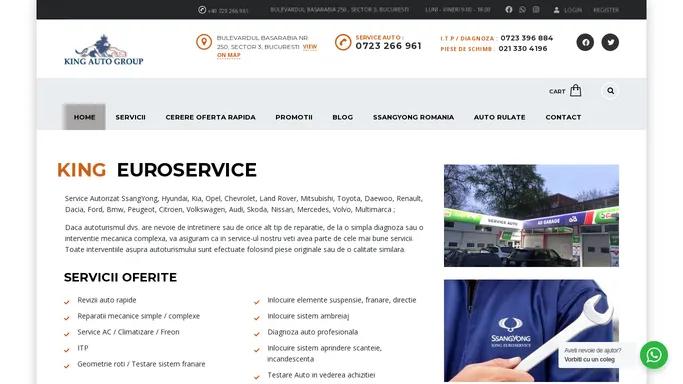 ✅ Service Auto - King Euroservice