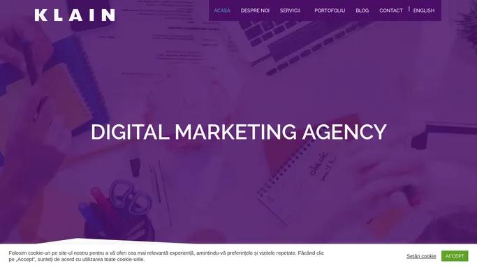 Klain - Digital Marketing Agency - Cluj-Napoca