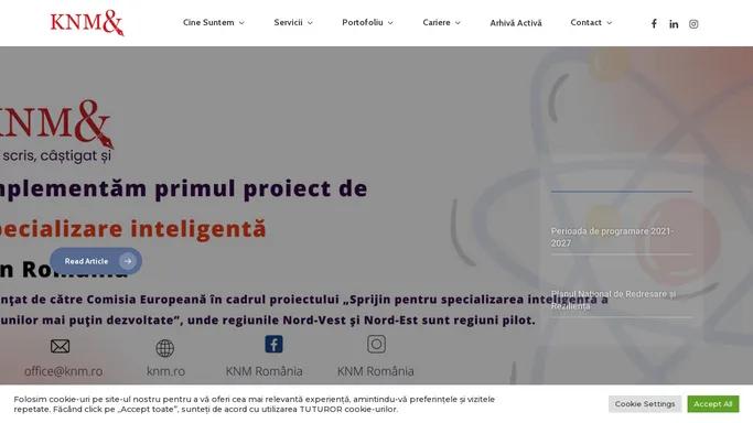 KNM Romania | Firma de Consultanta Fonduri Europene Cluj