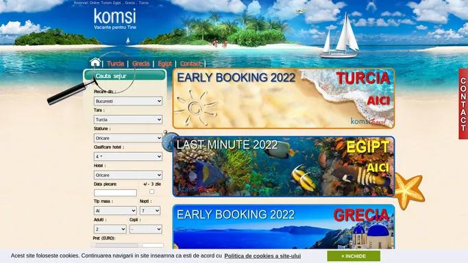 Oferte Turism 2022 Turcia Antalya Egipt Creta Rodos - Last Minute