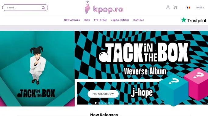 Welcome to Kpop.ro Music Shop