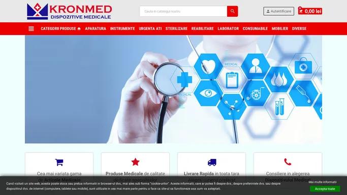 KRONMED.ro - Aparatura Medicala