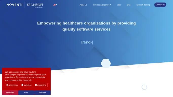 Kronsoft Development: the best IT solutions for healthcare