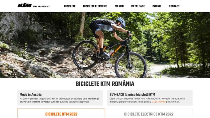 KTM Bikes - biciclete KTM Romania