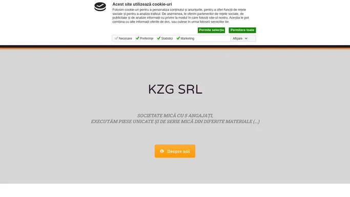 KZG | Prelucrari prin aschiere CNC, sablare, eroziune, imprimare 3D