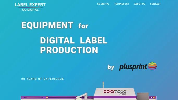 Label Expert - Digital Print