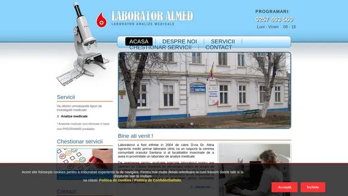 Laborator Almed - Laborator analize medicale