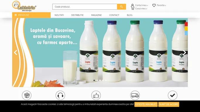 Produse lactate | Fabrica & Magazin branzeturi - Laktotrio.ro