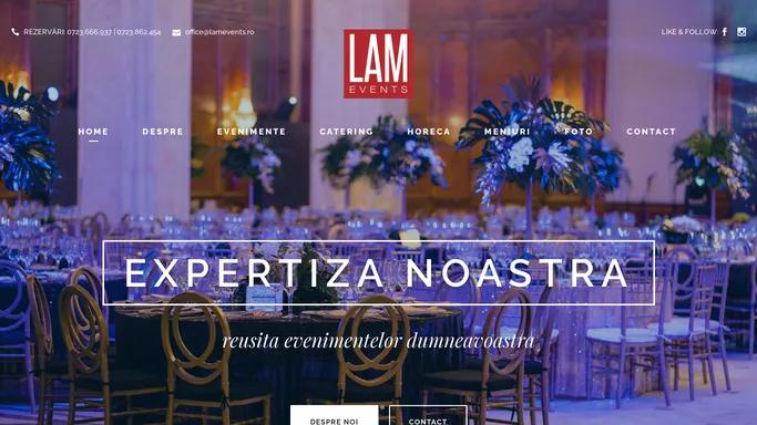 LAM Events | Catering evenimente