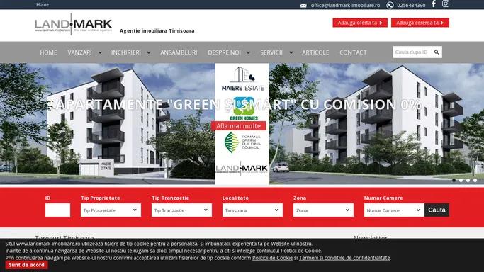 Agentii imobiliare Timisoara, vanzare terenuri Timisoara - Landmark Imobiliare