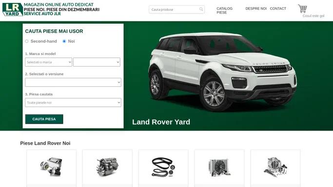 Piese auto Land Rover si Jaguar - LandRoverYard.ro