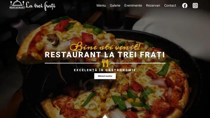 Home - Restaurant La Trei Frati - Mancare gatita, shaorma, pizza