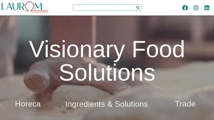 Laurom – Visionary Food Solutions