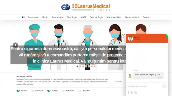 LaurusMedical - hemoroizi, varice, dermatologie, gastroenterologie
