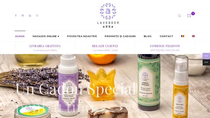 Sapunuri si produse cosmetice romanesti - Hand Made - LavenderANNA
