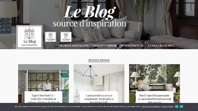 Le Blog by La Maison - source d'inspiration