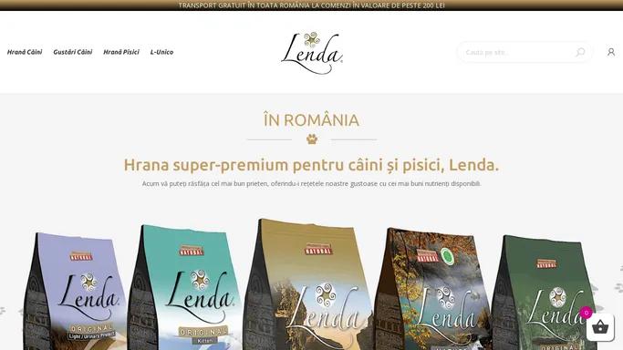 Lenda.ro - Hrana super-premium pentru caini si pisici