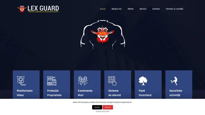 Lex-Guard Security – Numele solutiilor de securitate privata