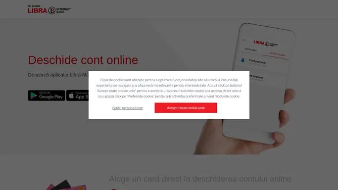 Contul Libra Online - Libra Internet Bank