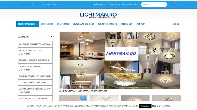 Lightman.ro - magazinul tau de sisteme de iluminat