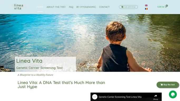 Linea Vita – Genetic test kit