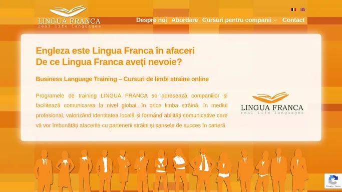 Lingua Franca – Business Language Training and Coaching