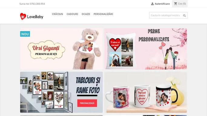 Magazin online de cadouri personalizate cu livrare rapida | LoveBaby.Ro