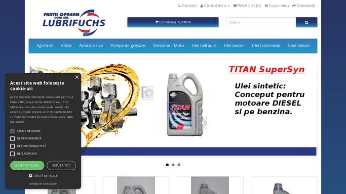 Fuchs TITAN Agrifarm Silkolene Maintain Ulei Ulei hidraulic ulei motor ulei de transmisie anticorozie spray alte uleiuri usori.