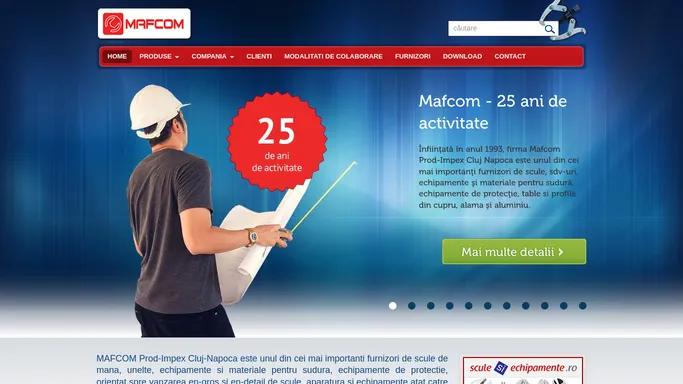 Scule si Unelte - Mafcom importator si distribuitor scule din Cluj Napoca