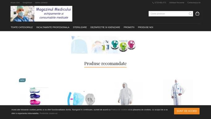 Magazinul Medicului - Echipamente si consumabile medicale, teste de sterilizare, saboti ortopedici, instrumentar chirurgical, containere