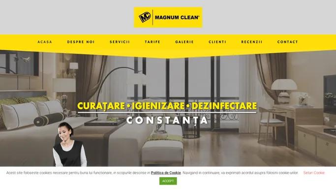 Servicii de curatenie Constanta - Acasa - Magnum Clean