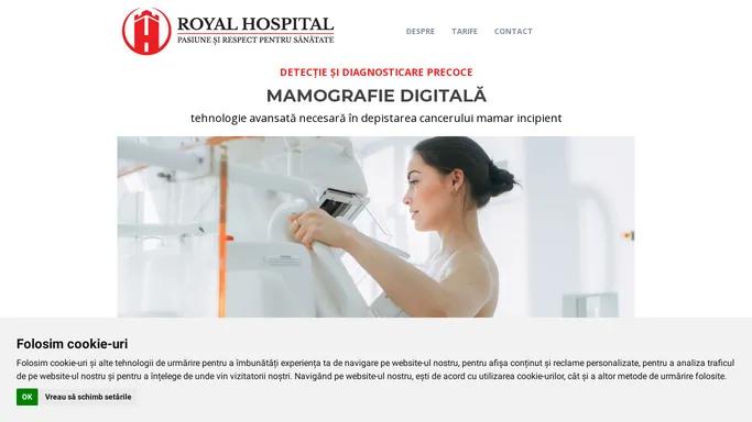 Mamografia digitala cu tomosinteza