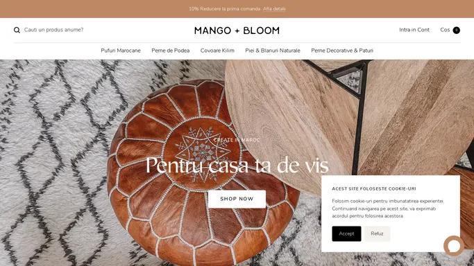 Mango and Bloom | Decoreaza autentic marocan